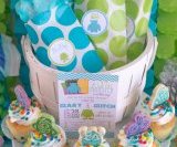 Sully Fur Monsters Inc. Baby Shower Food Ideas - PinkDucky.com